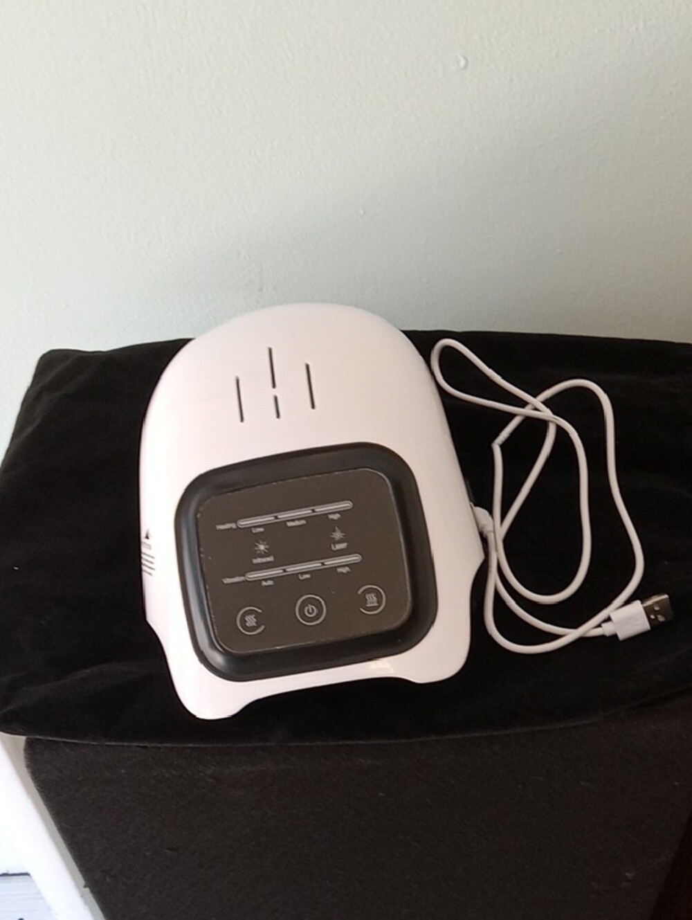 Knee & Shoulder Massager With Heat, Black Dust Bag - Picture 2 of 9